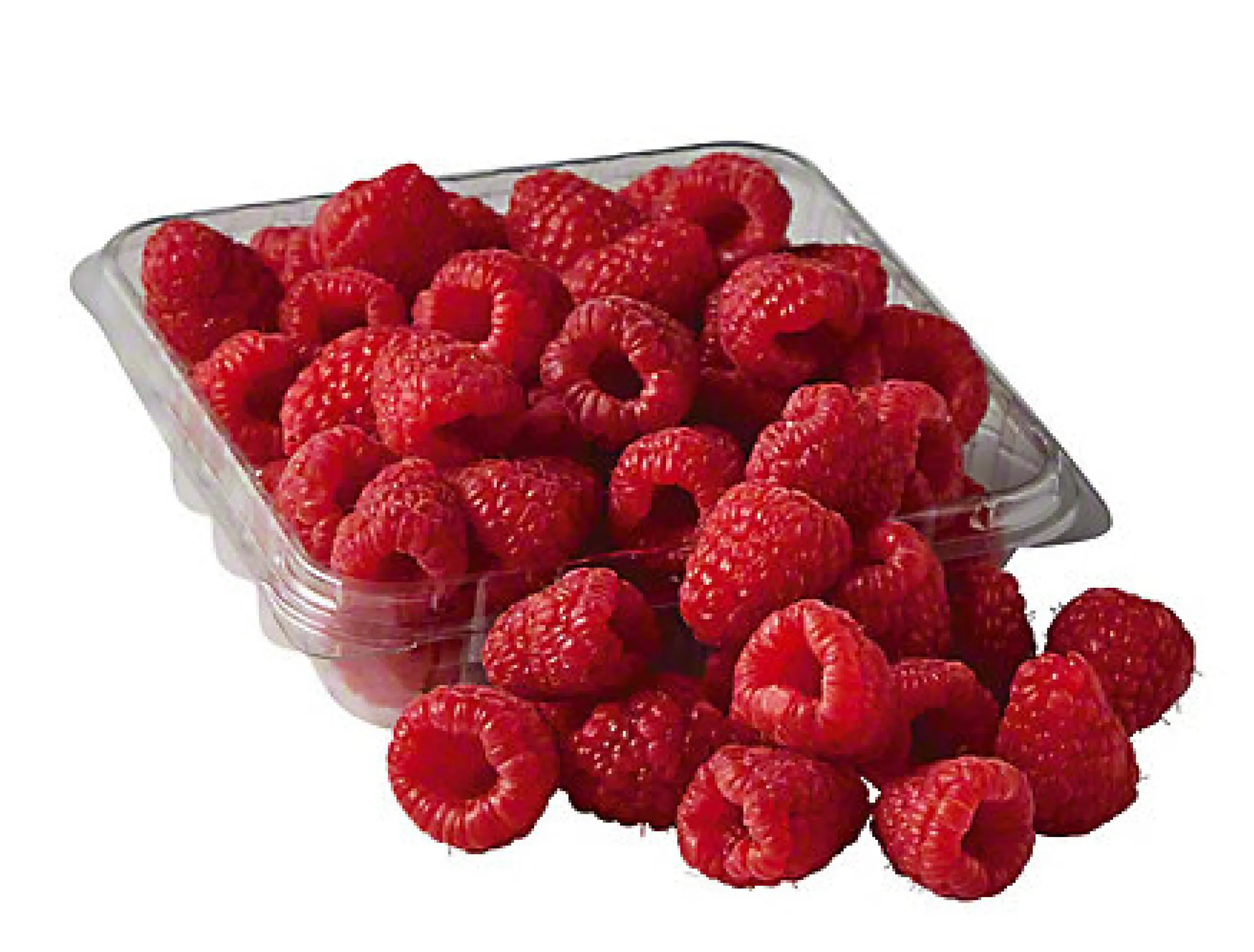 organic raspberries