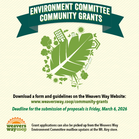 weavers way environment committee community grants