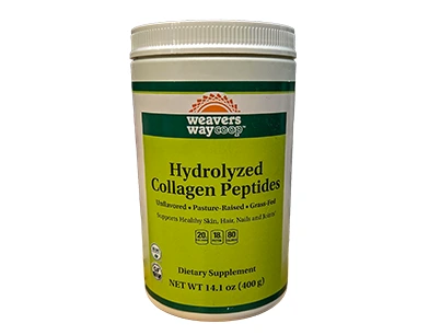 weavers way pasture raised hydolyzed collagen peptides