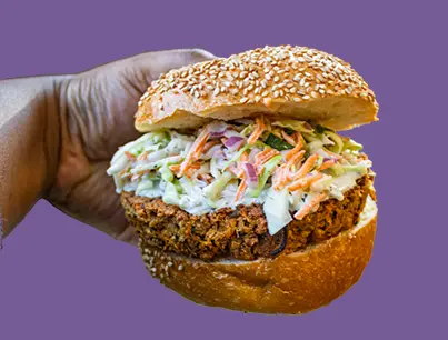 weavers way spring veggie patty