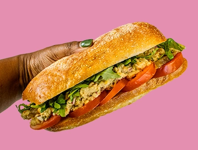 weavers way vegan "tuna" sandwich