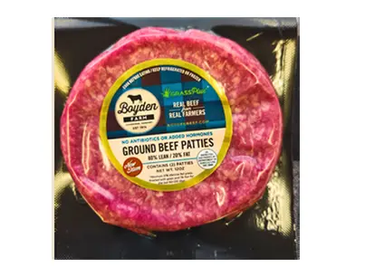 boyden farm beef patties