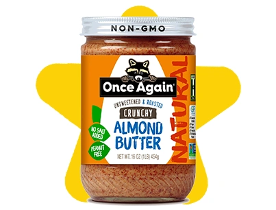 once again almond butter