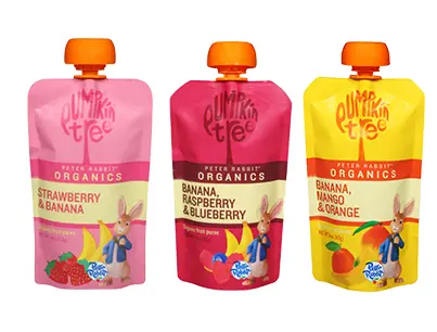 pumpkin tree puree pouches
